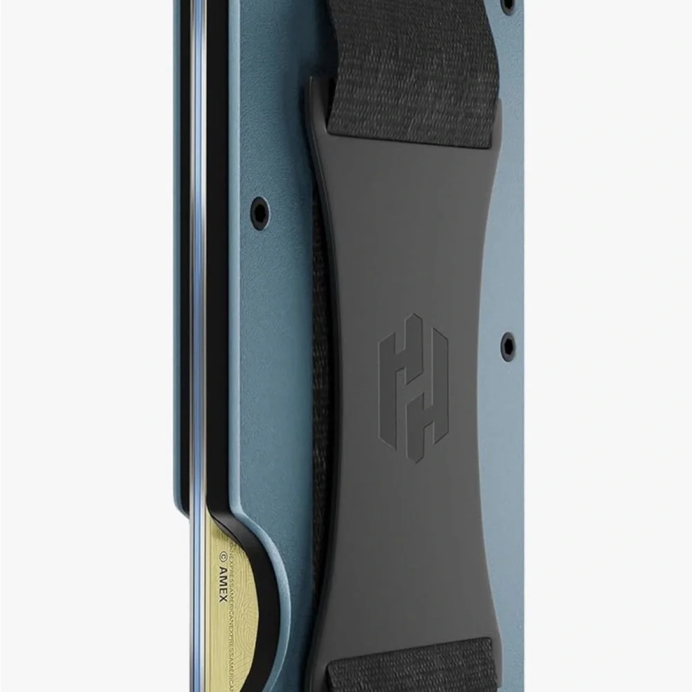 NEW Hayvenhurst Wallet for Men - Slim RFID Blocking Metal Wallet with Money Clip